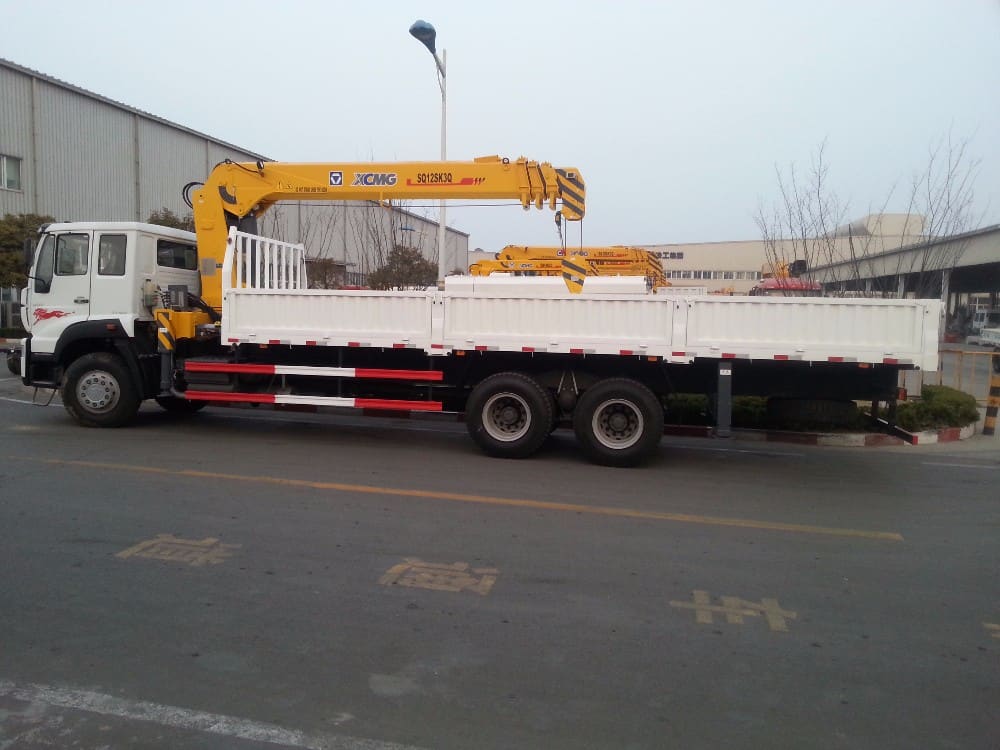 XCMG Official SQ10SK3Q 10 Ton Telescopic Boom Truck Mounted Crane Price